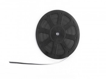CDTAP0029 Black Color Sparkle Acrylic Tape Sewable (CD Tape)