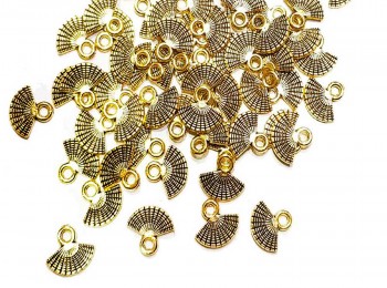 Golden Mehandi Polish Designer Metal charms