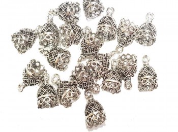 Silver Color Fancy Metal Charms