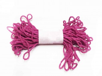 Pink Color Twisted Cotton Dori/Cord