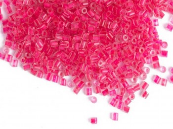 Magenta color Round Shape Marble Beads MRBD0012