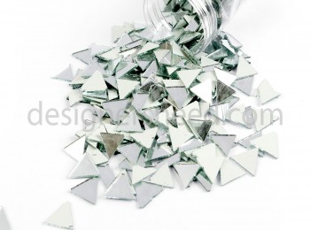 MRR0004 Silver Color Triangle Shape Mirror