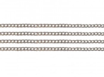 Silver Color Aluminium Light Weight Metal Chain - 6mm